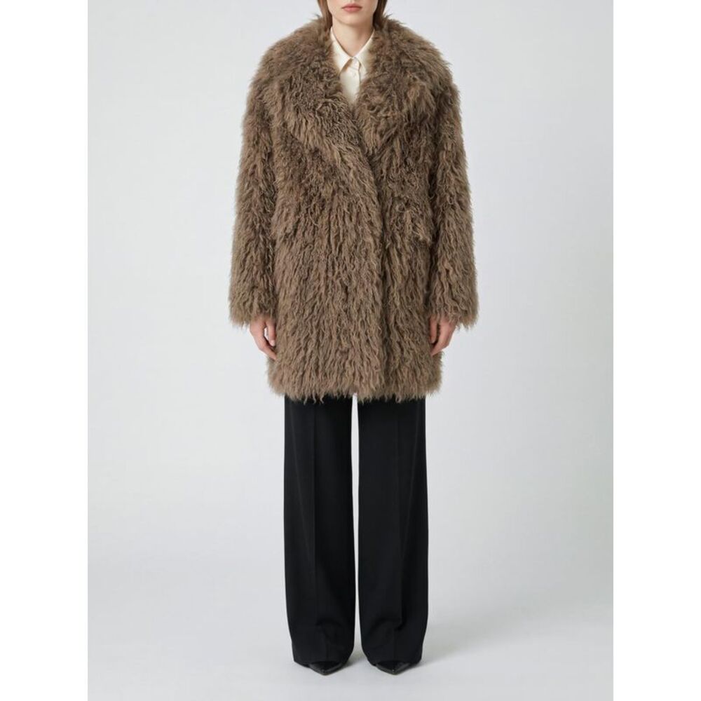 Tagliatore Women Fur Coat Woman Tagliatore